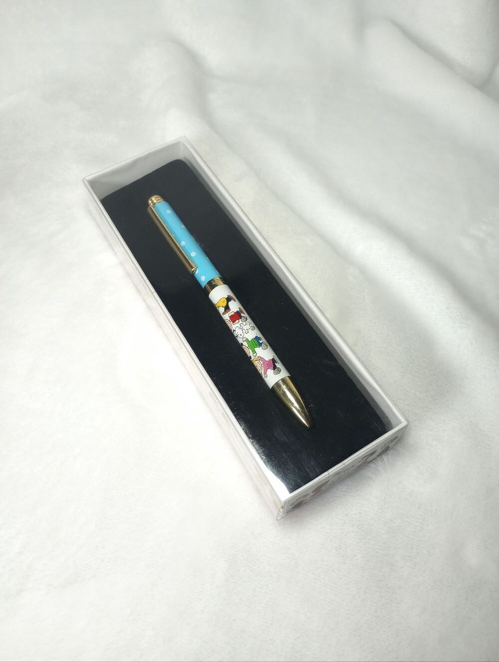 Peanuts Collectible Writing Pen New In Box Graphique Charlie Brown Snoopy Linus